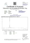 Certificate of Analysis for Dsip 5 Mg from Evolve Peptides