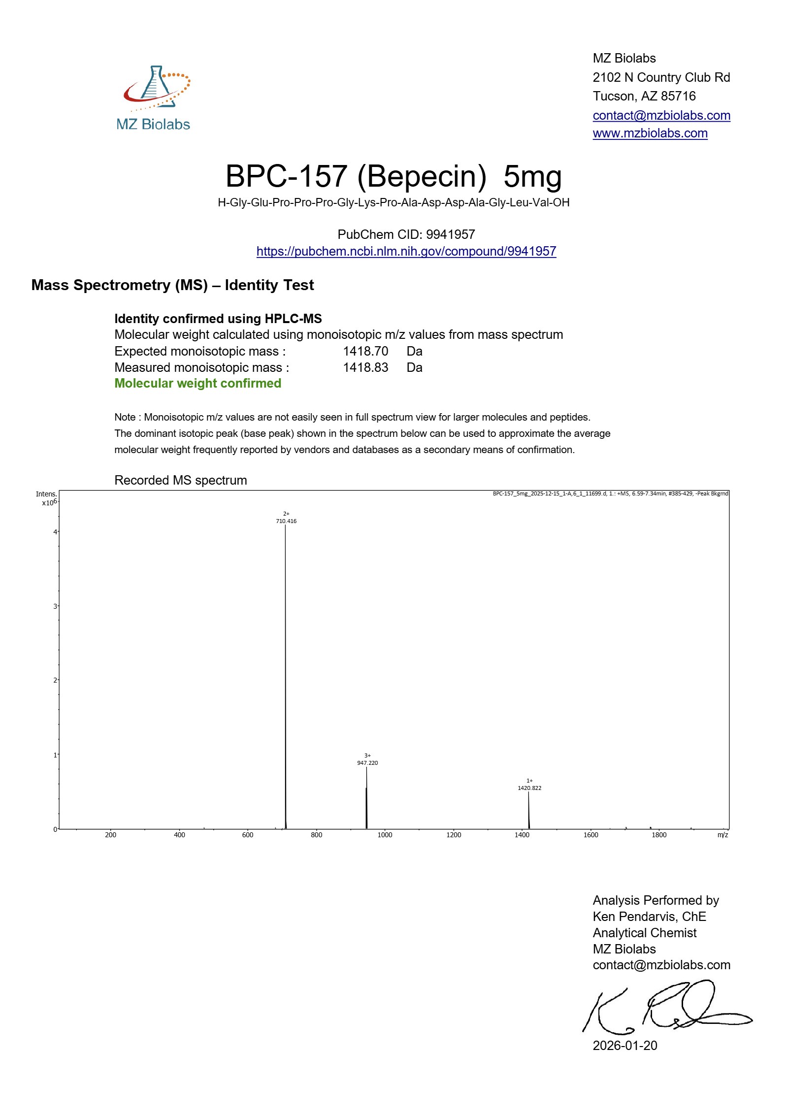 BPC-157 5 mg - Image 3